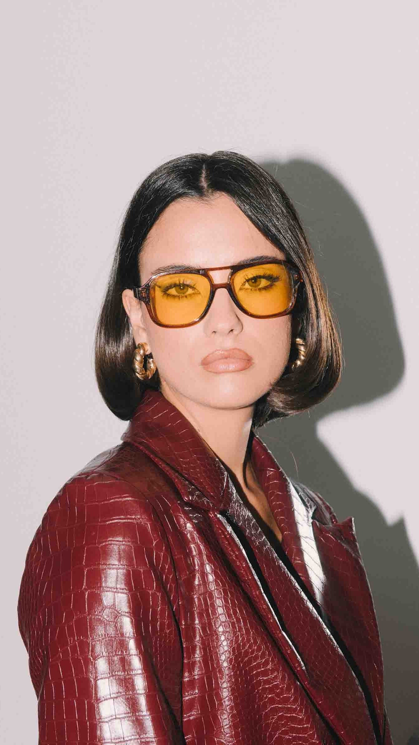 Sienna eco leather blazer