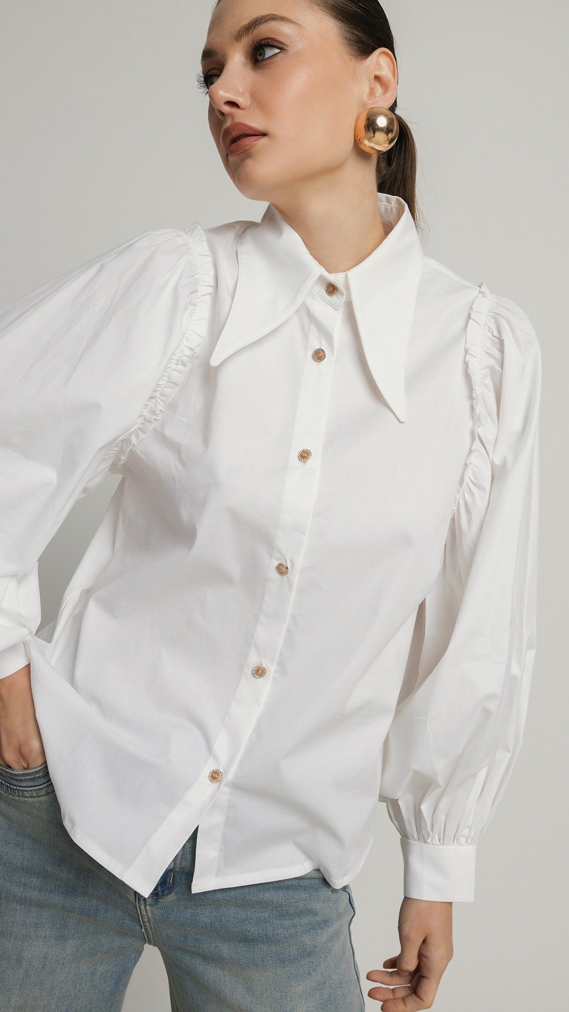 Amelia cotton shirt